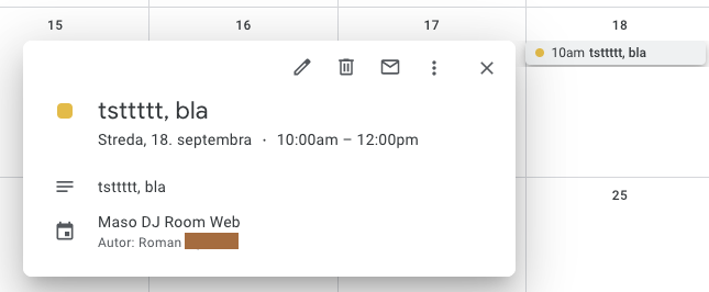 Custom created in Google Calendar - Not working in Easy appointments